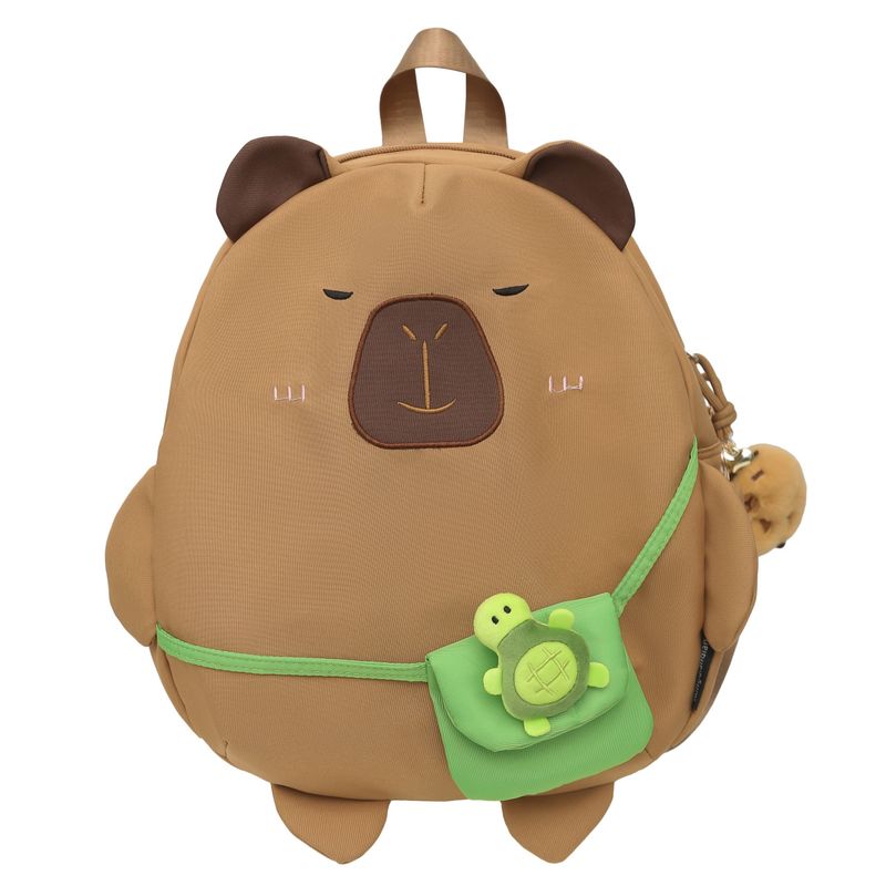 TIOZONEY - Mochila escolar Capibara