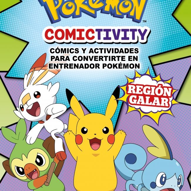 MONTENA - Libro Pokemon comictivity Región Galar - The Pokémon Company