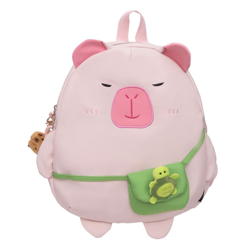 TIOZONEY - Mochila escolar Capibara