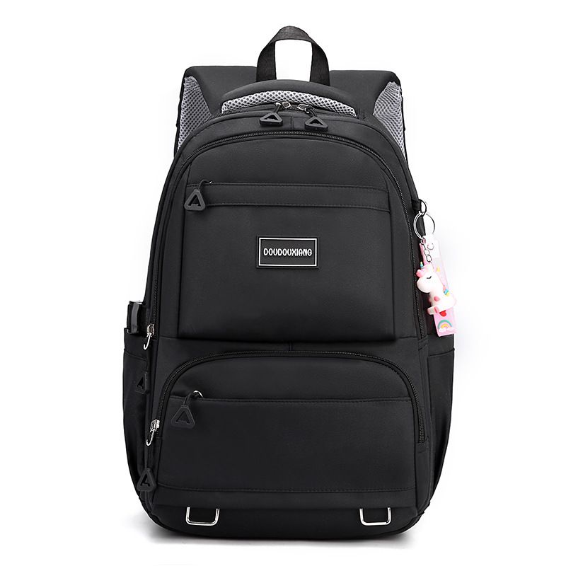 TIOZONEY - Mochila escolar temporada escolar de diseño lisa 30L