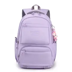TIOZONEY - Mochila escolar temporada escolar de diseño lisa 30L