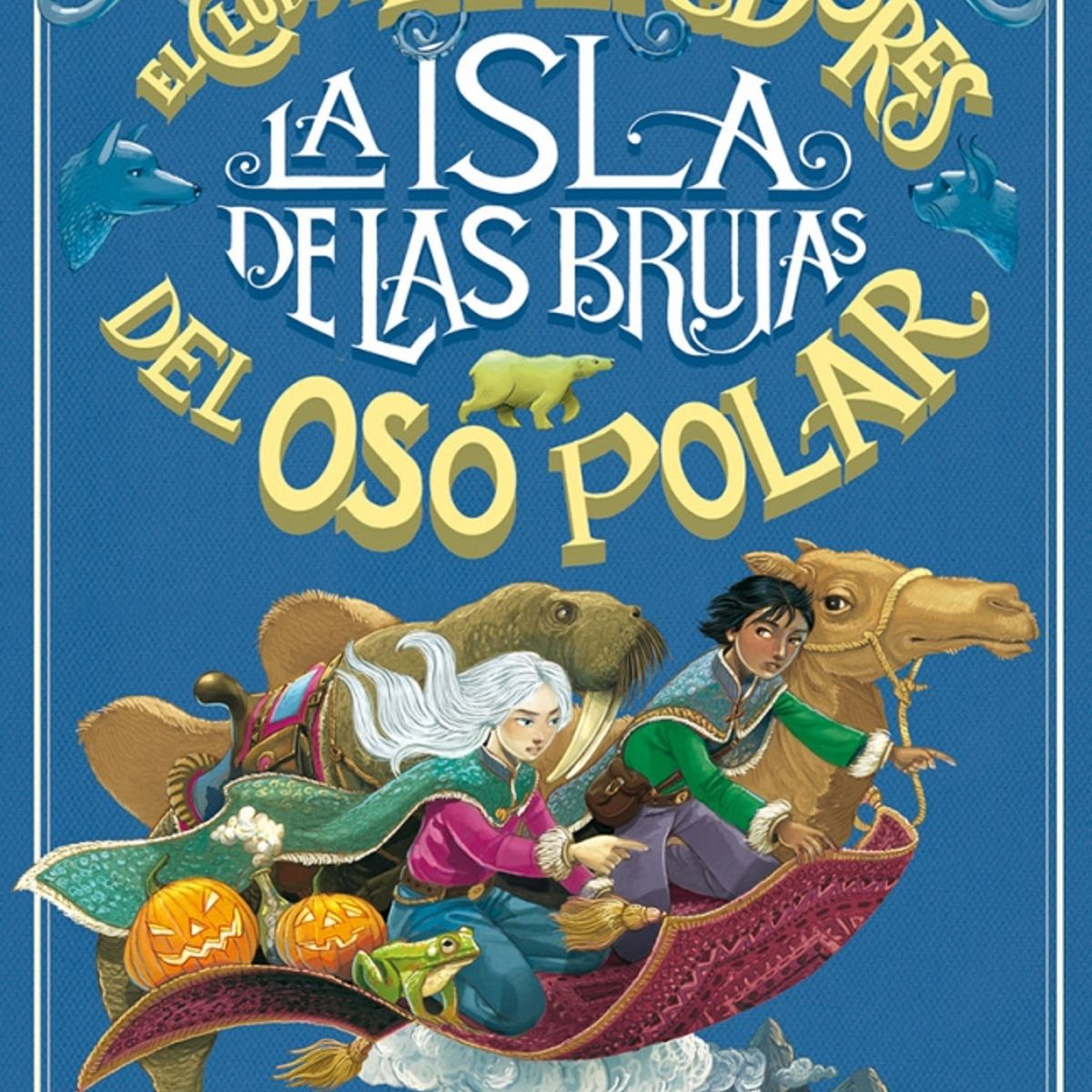 SALAMANDRA - Libro La isla de las brujas. Exploradores Oso Polar 2 - Bell
