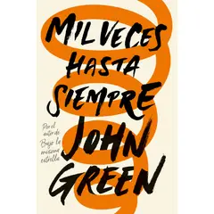 NUBE DE TINTA - Libro Mil veces hasta siempre - John Green