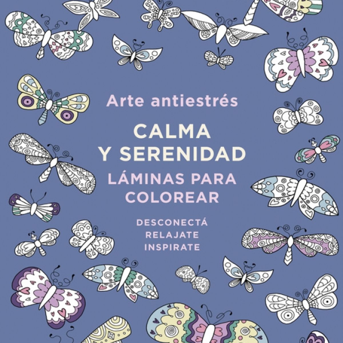 PLAZA & JANES - Libro Arte antiestrés. Calma y serenidad Láminas colorear