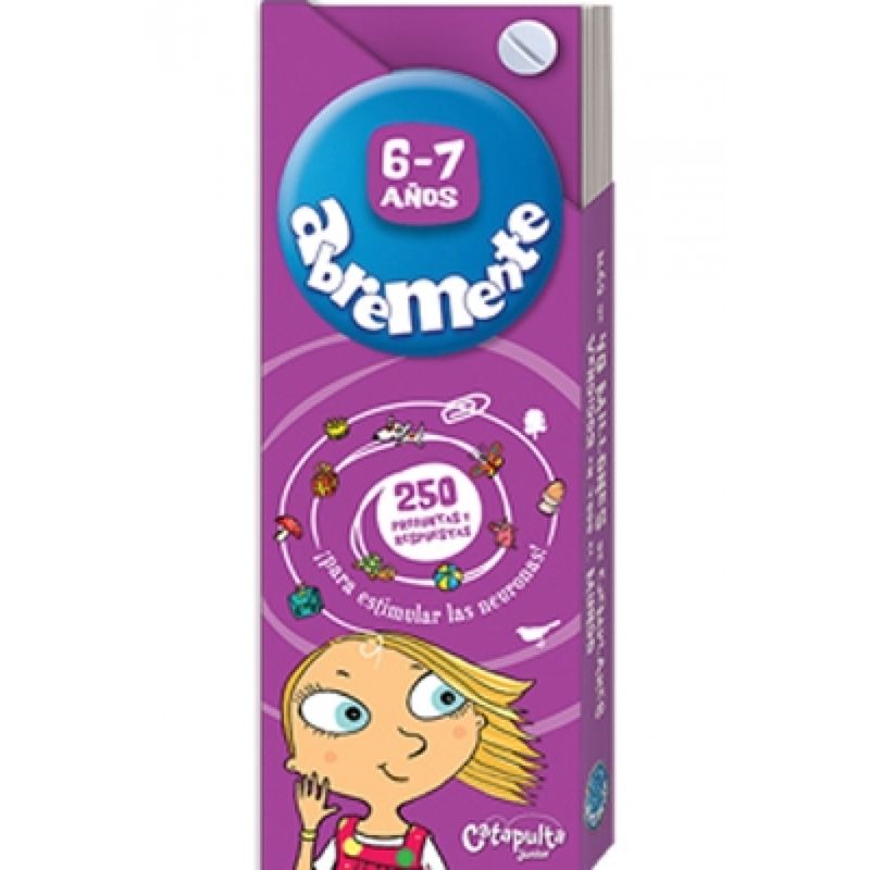 CATAPULTA EDITORES - Libro ABREMENTE 6 A 7 AÑOS