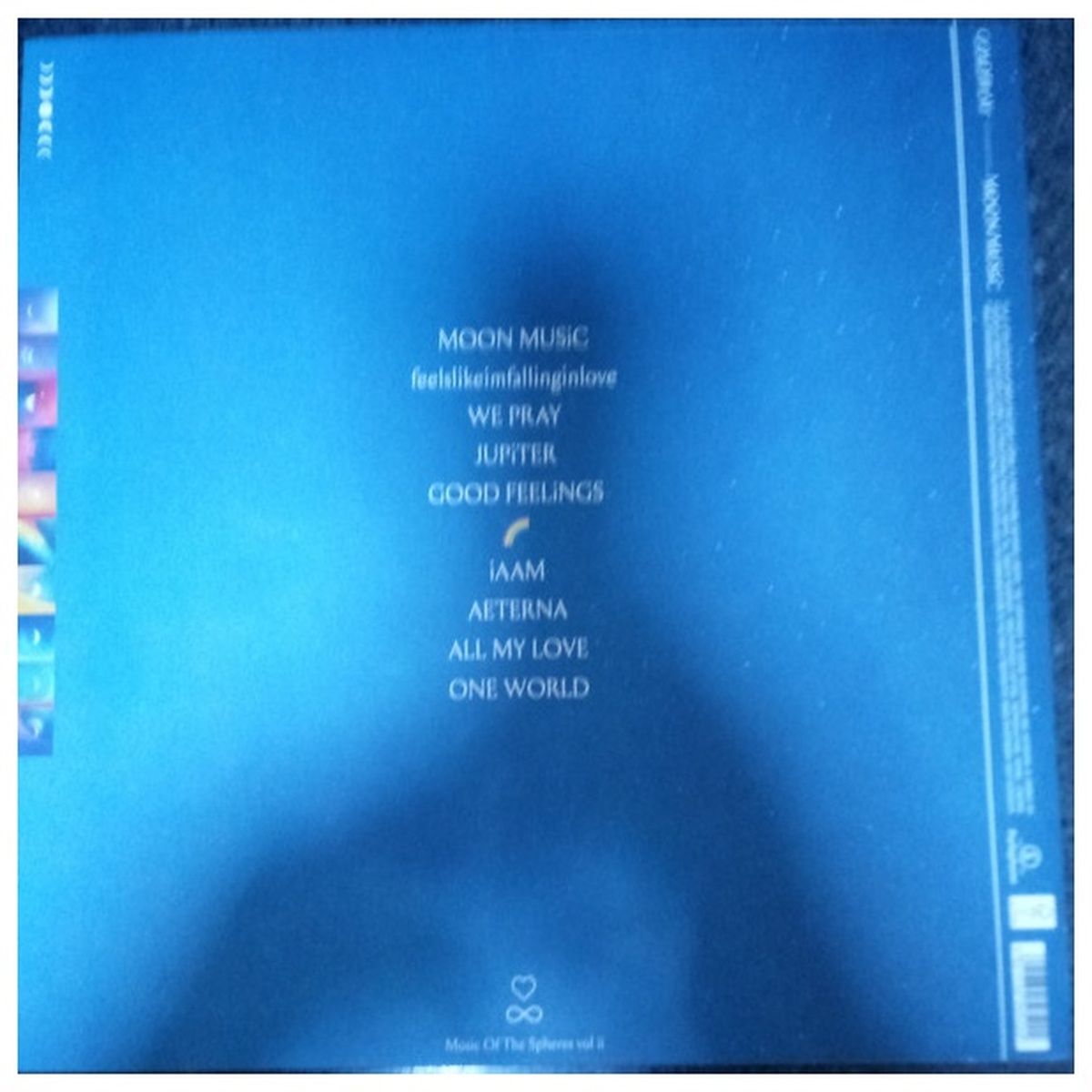 HITWAY MUSIC - COLDPLAY - MOON MUSIC 2ND EDITION - VINILO