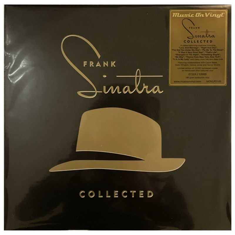 HITWAY MUSIC - FRANK SINATRA - COLLECTED TRANSLUCENT BLUE VINYL 2LP - VINILO