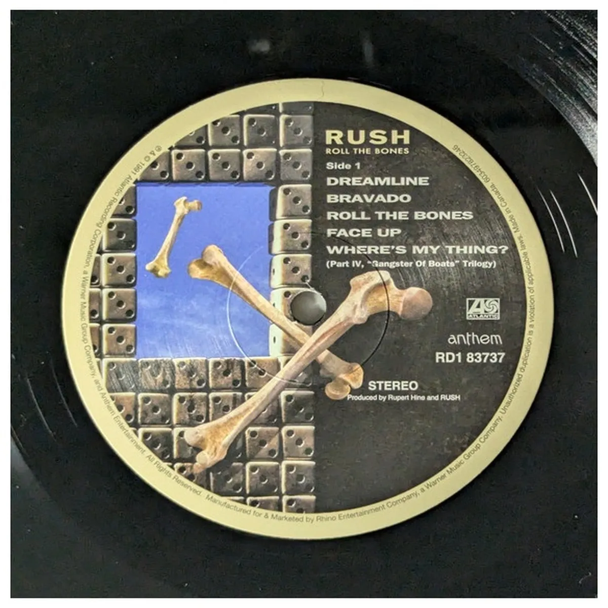 HITWAY MUSIC - RUSH - ROLL THE BONES SYEOR - VINILO