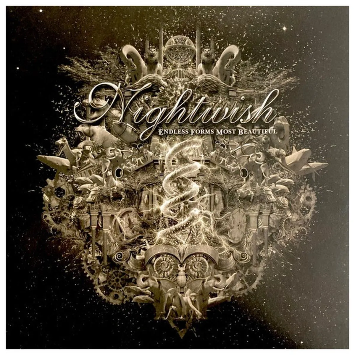 HITWAY MUSIC - NIGHTWISH - ENDLESS FORMS MOST BEAUTIFUL GOLD & BLACK VINYL