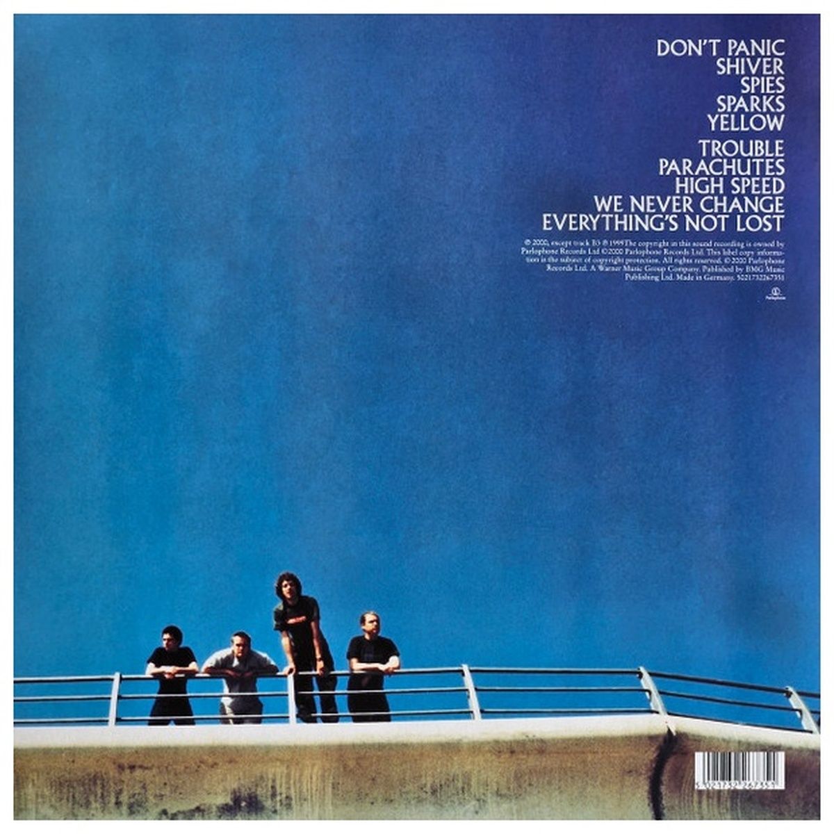 HITWAY MUSIC - COLDPLAY - PARACHUTES (2024 ECORECORD) - VINILO