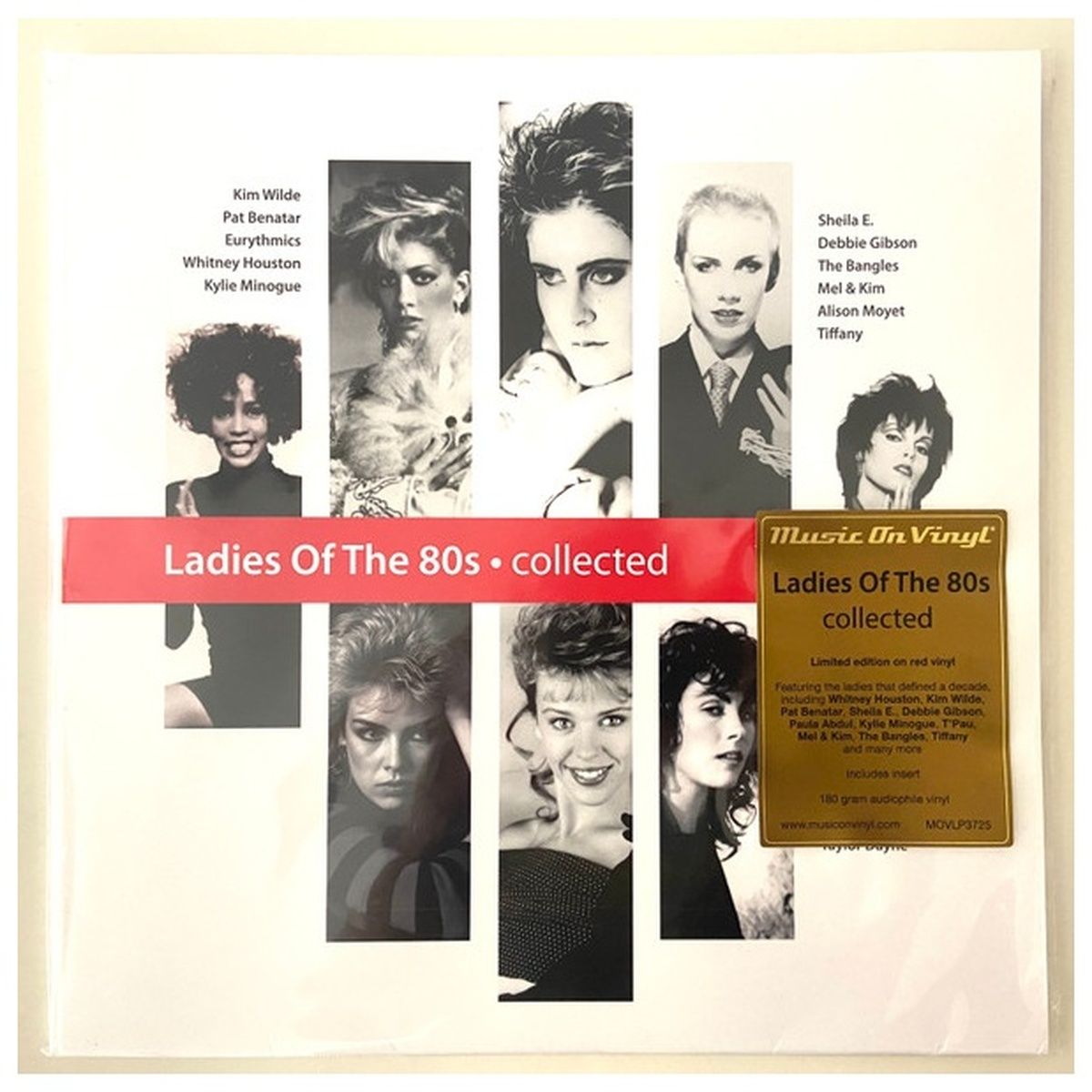 HITWAY MUSIC - LADIES OF THE 80S - COLLECTED RED VINYL 2LP - VINILO