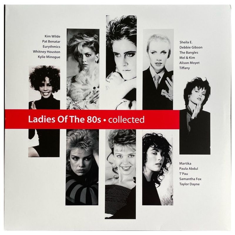 HITWAY MUSIC - LADIES OF THE 80S - COLLECTED RED VINYL 2LP - VINILO