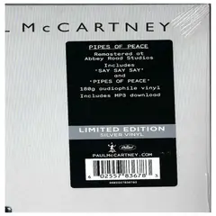 HITWAY MUSIC - PAUL McCARTNEY - PIPES OF PEACE SYLVER VINYL - VINILO