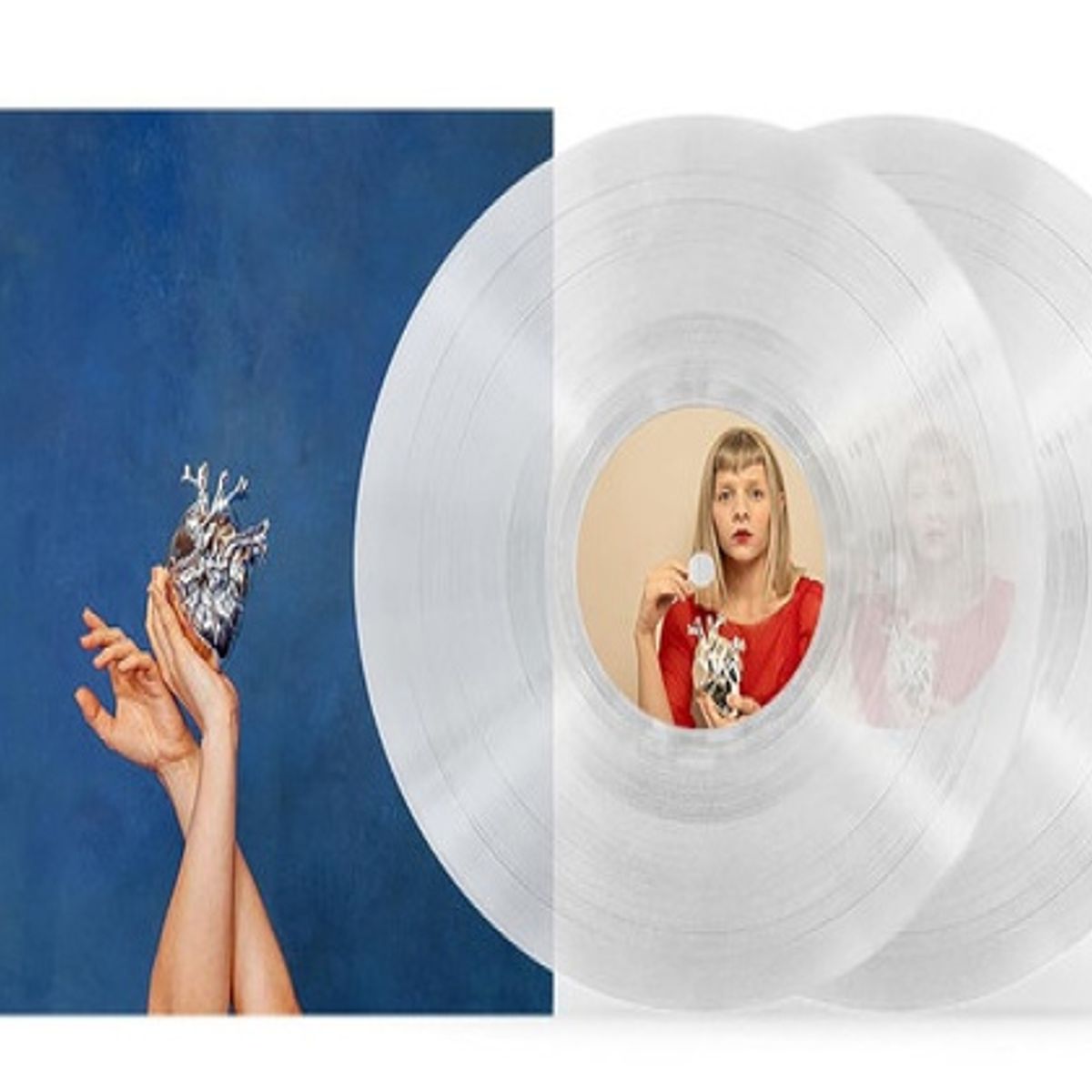 HITWAY MUSIC - AURORA - WHAT HAPPENED TO THE HEART CLEAR VINYL - VINILO