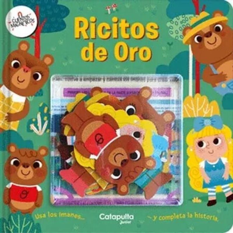 CATAPULTA - Libro Cuentos magnéticos: Ricitos de oro