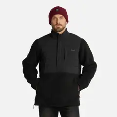 LIPPI - Polar Hombre Glaciar Sherpa-Pro 14 Zip Jacket Negro