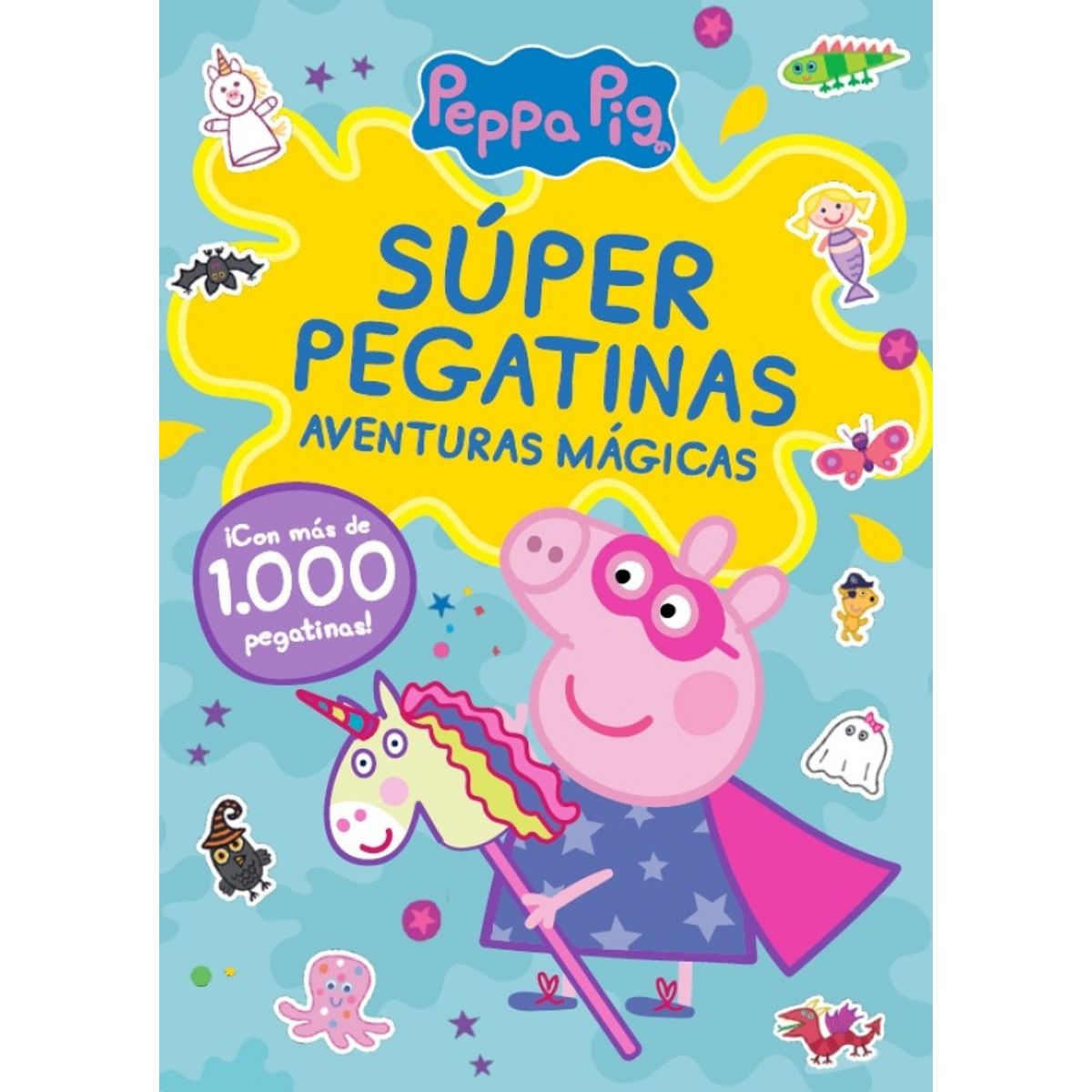 BEASCOA - Libro Peppa Pig. Super pegatinas - Hasbro ; E E