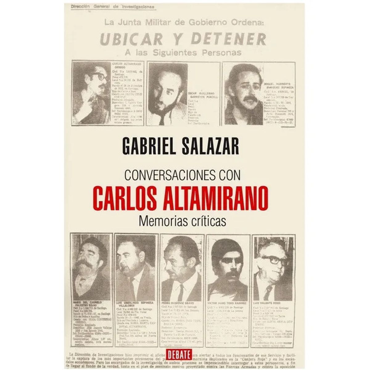 DEBATE - Libro Conversaciones con Carlos Altamirano - Vergara Orrego