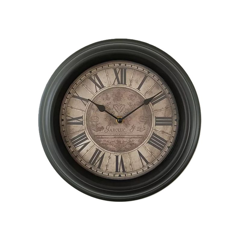 GENERICO - Reloj de pared 54x32x328 cm elemental café
