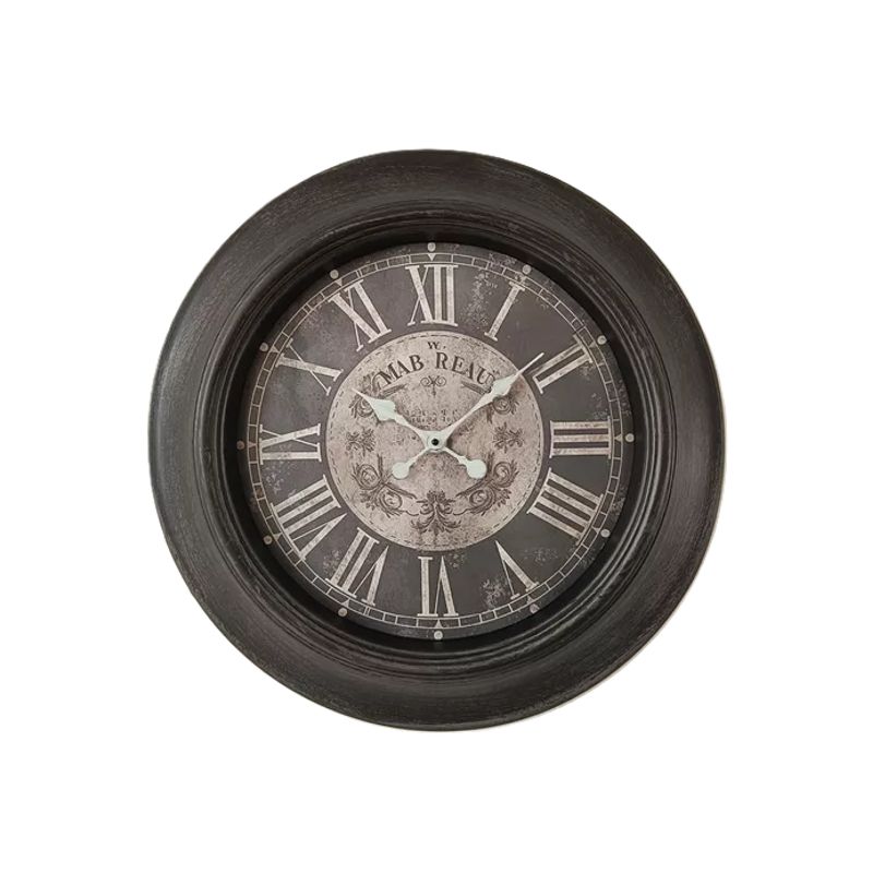 GENERICO - Reloj de pared 627x272x645 cm elemental café