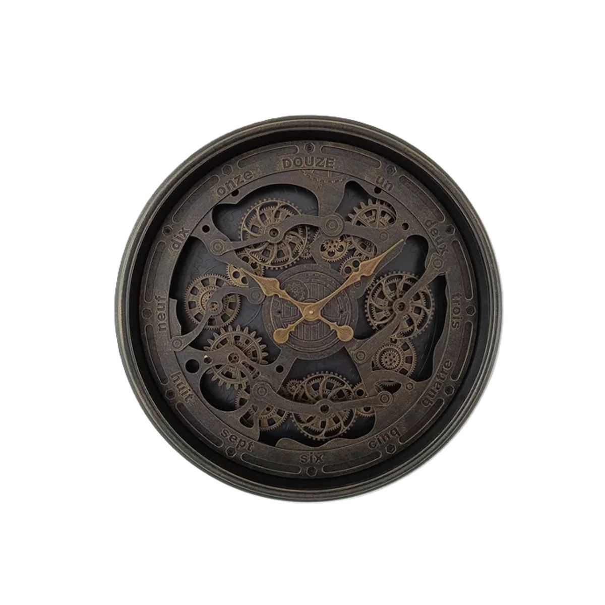 GENERICO - Reloj de pared elemental café