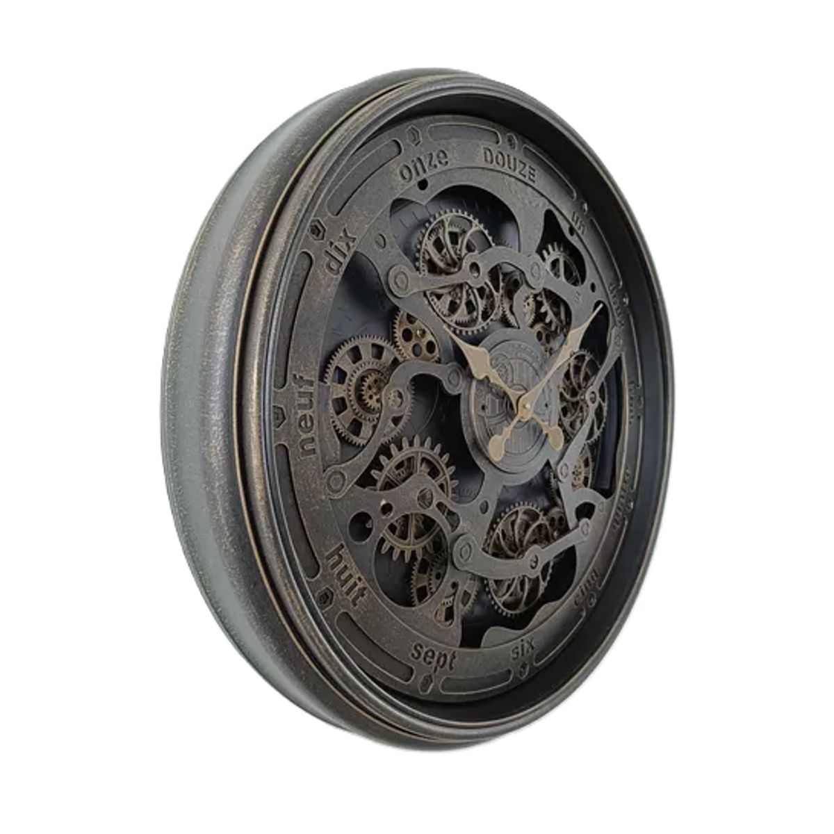 GENERICO - Reloj de pared elemental café