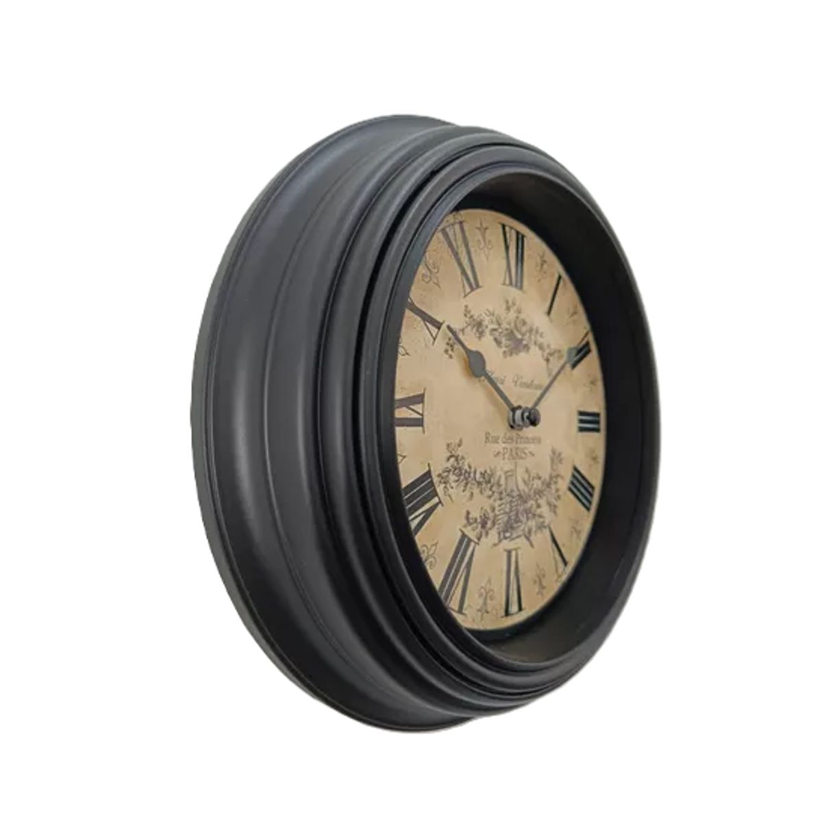 GENERICO - Reloj de pared  cm elemental café