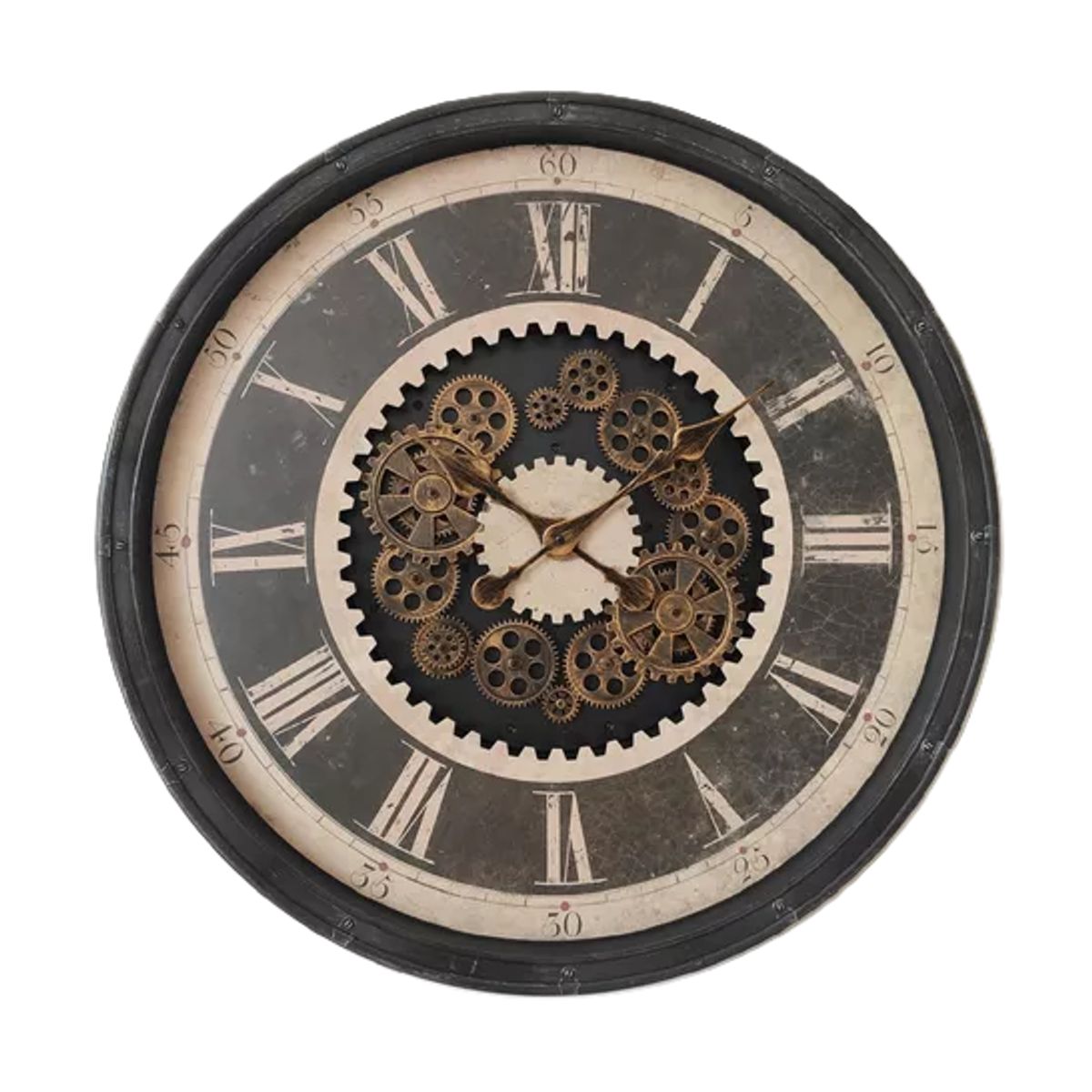 GENERICO - Reloj de pared elemental café