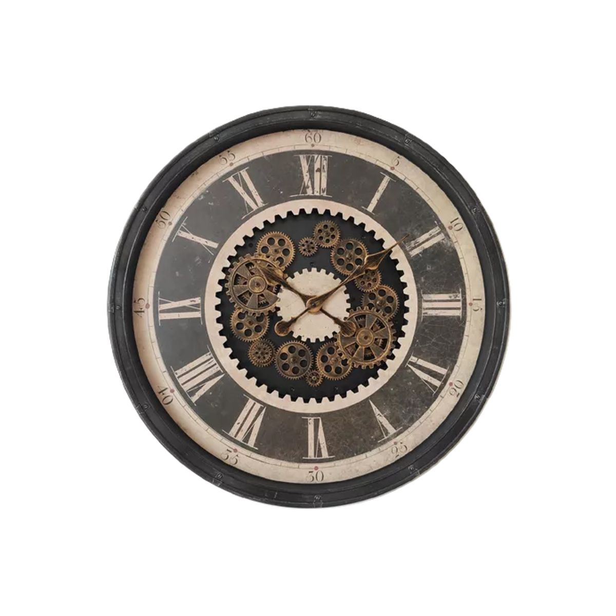 GENERICO - Reloj de pared elemental café