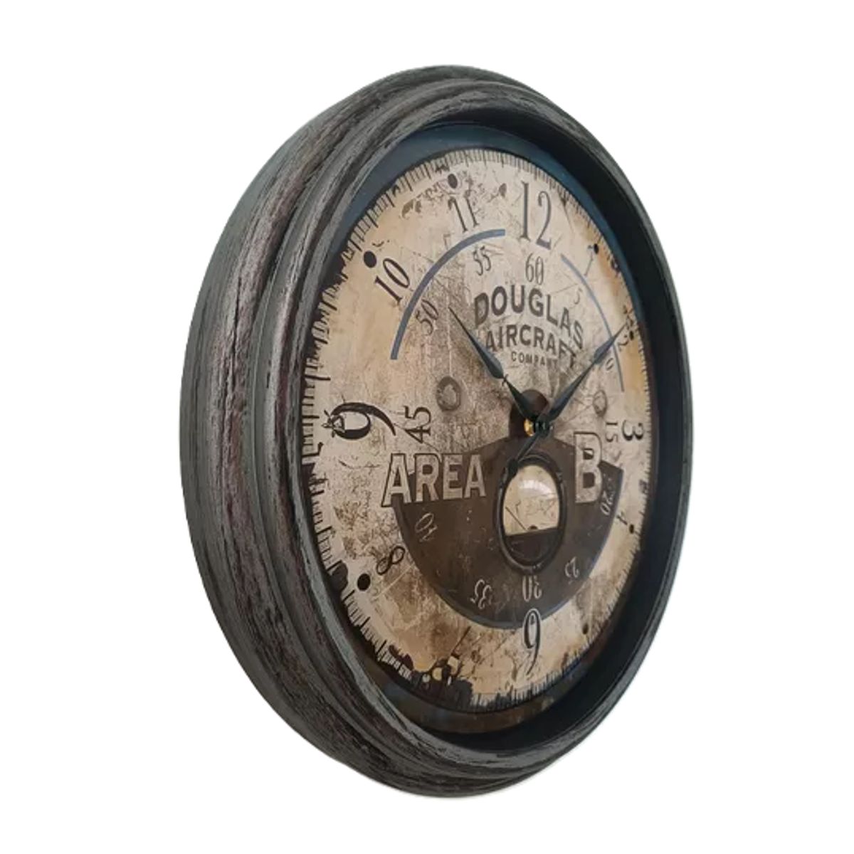 GENERICO - Reloj de pared elemental café