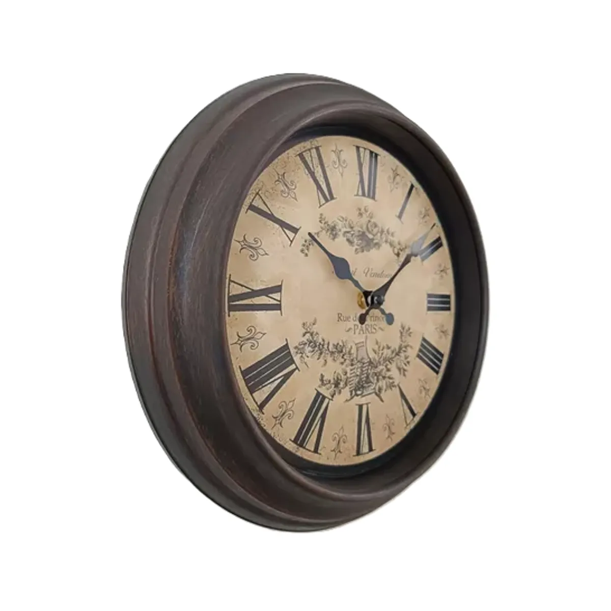 GENERICO - Reloj de pared elemental café