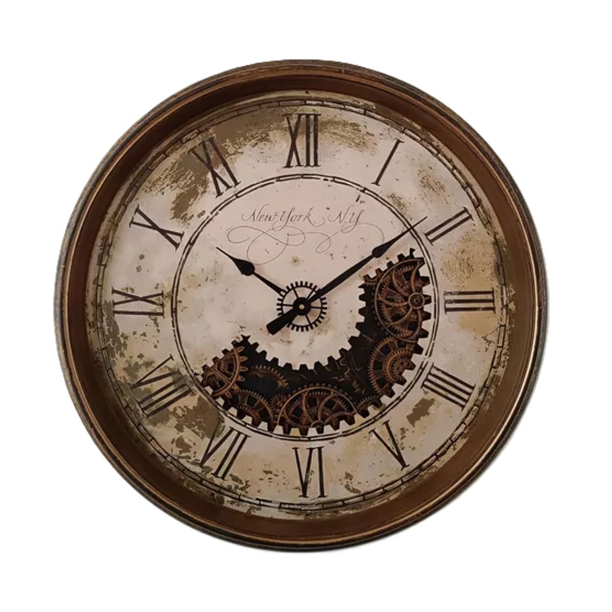 GENERICO - Reloj de pared elemental café