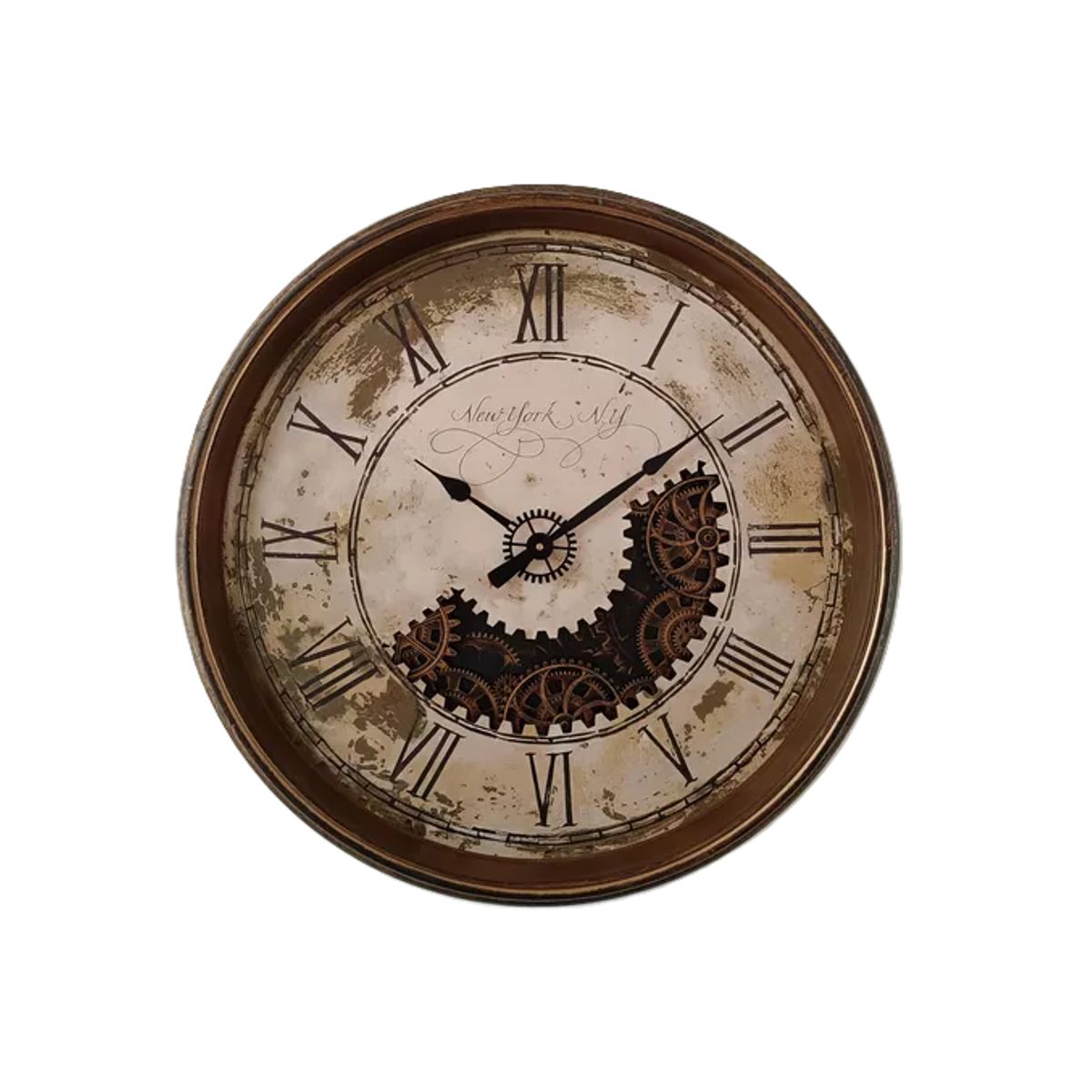 GENERICO - Reloj de pared elemental café