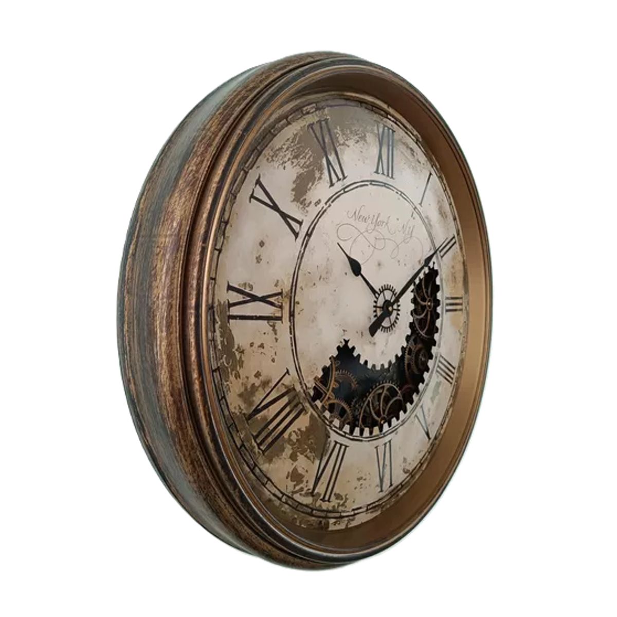 GENERICO - Reloj de pared elemental café