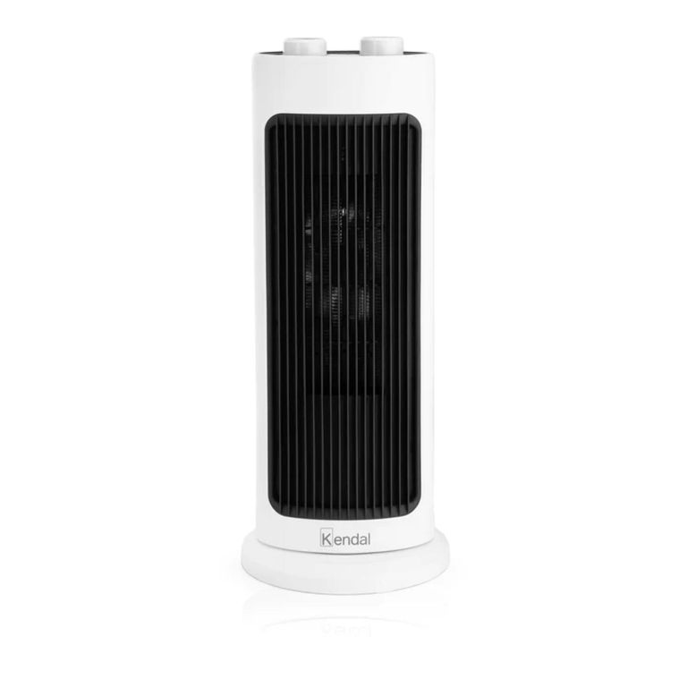 KENDAL Calefactor Electrico 2000W 2N Luz LED Blanco KPTC-16 PTC