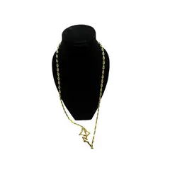 GENERICO - Cadena de oro italiano laminado 18k ley 750