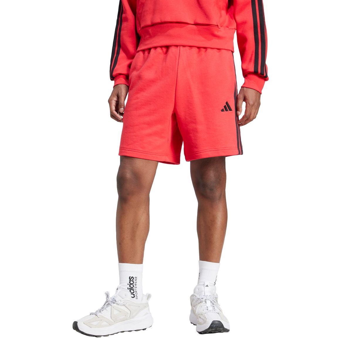ADIDAS - Shorts Essential 3 Franjas French Terry