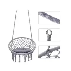 GENERICO - Silla Hamaca 2 en 1 para Interior y Exterior – Relájate con Estilo y Comodidad