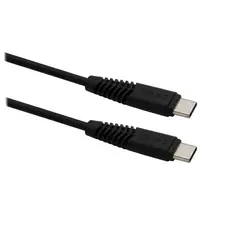 PHILIPS - Cable USB-C a USB-C 1m 2A Negro DLC5531CB