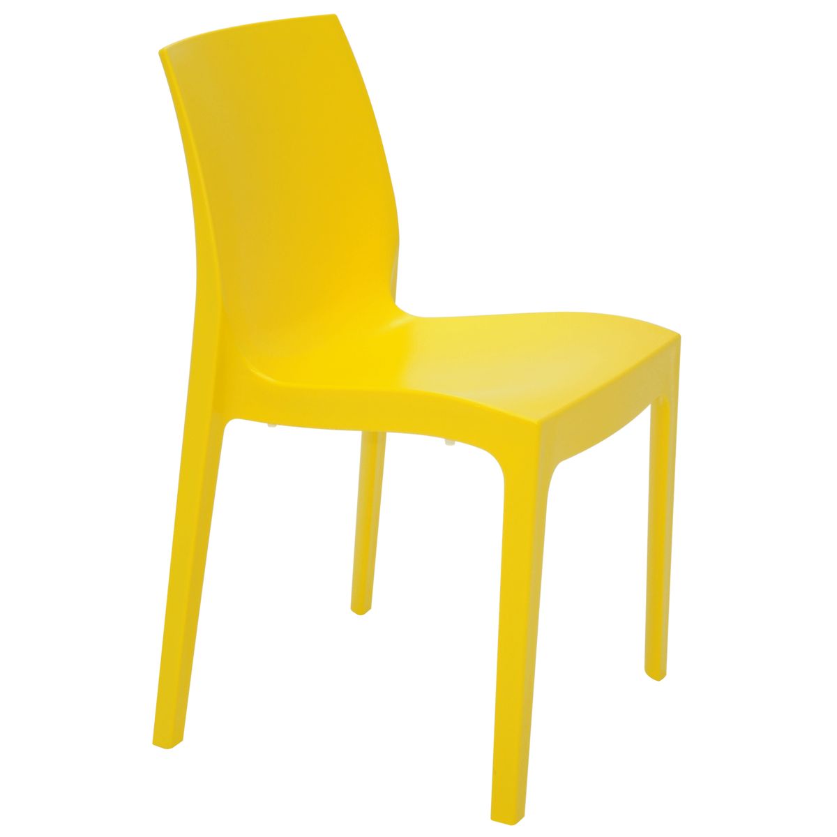 TRAMONTINA - Silla Tramontina Alice Satinada en Polipropileno Amarillo
