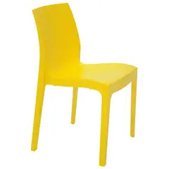 TRAMONTINA - Silla Alice Satinada en Polipropileno Amarillo