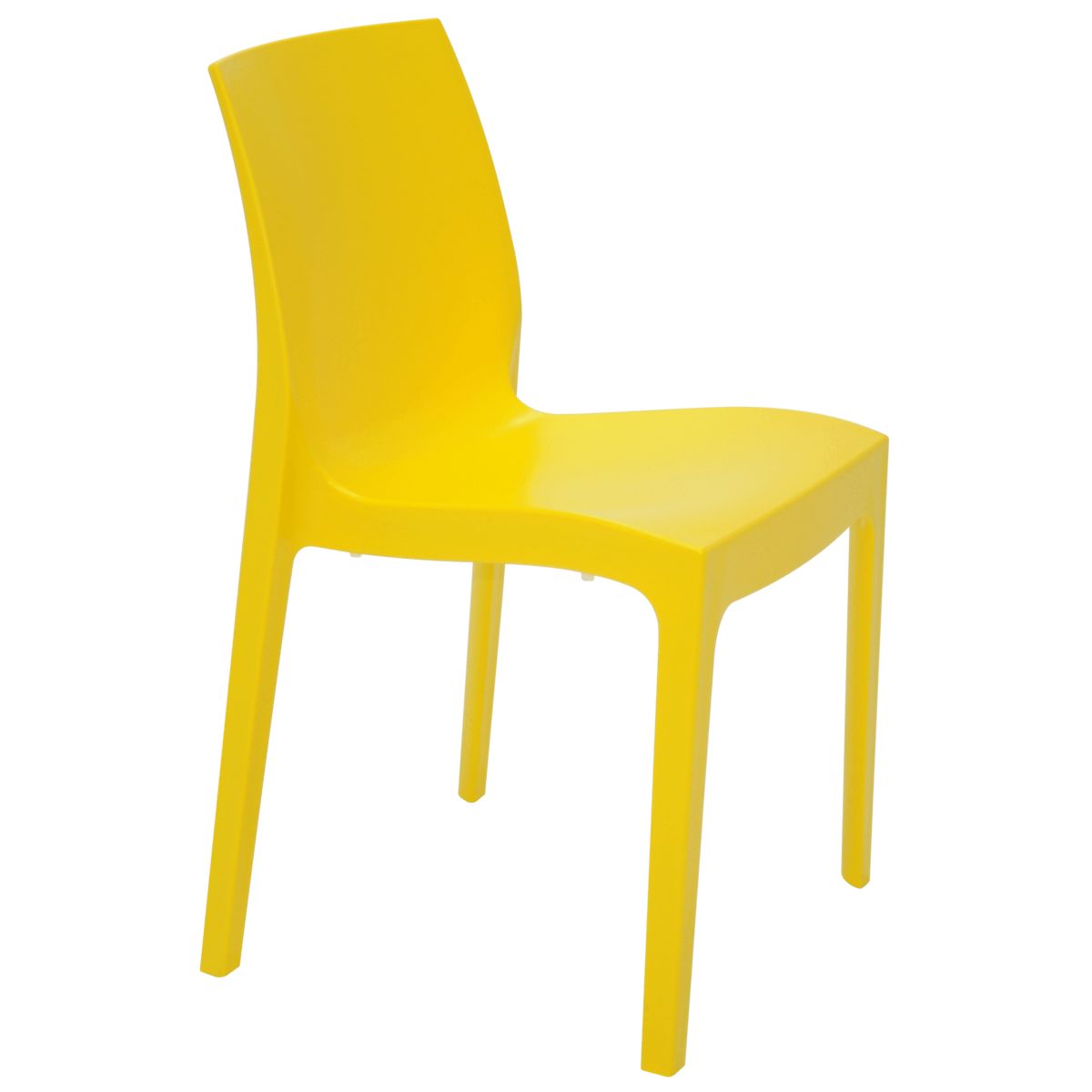 TRAMONTINA - Silla Tramontina Alice Satinada en Polipropileno Amarillo