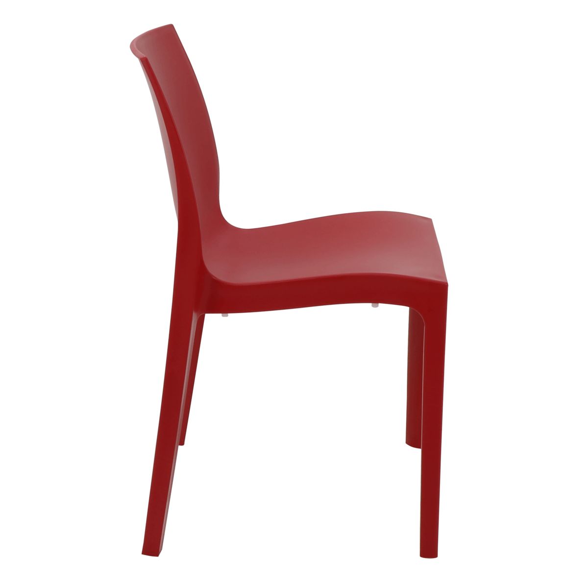TRAMONTINA - Silla Tramontina Alice Satinada en Polipropileno Rojo