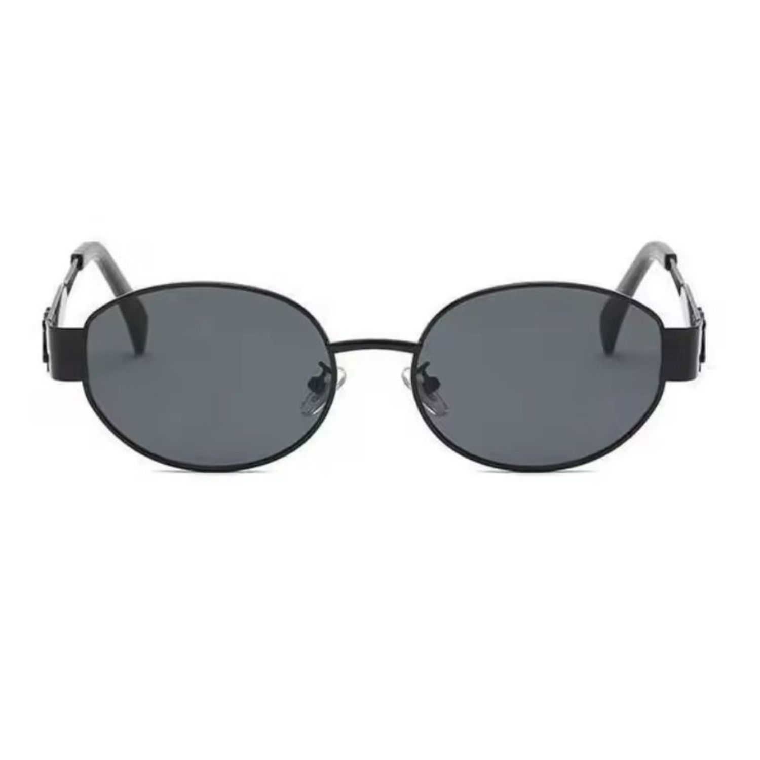 GENERICO Lentes de sol ovalado estilo retro unisex