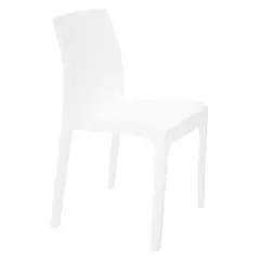 TRAMONTINA - Silla Alice Satinada en Polipropileno Blanco