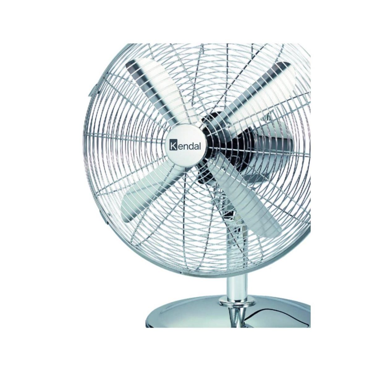 KENDAL - Ventilador De Mesa 12 Pulgadas 45W 3Vel Acero ZF-1214D-II Kendal