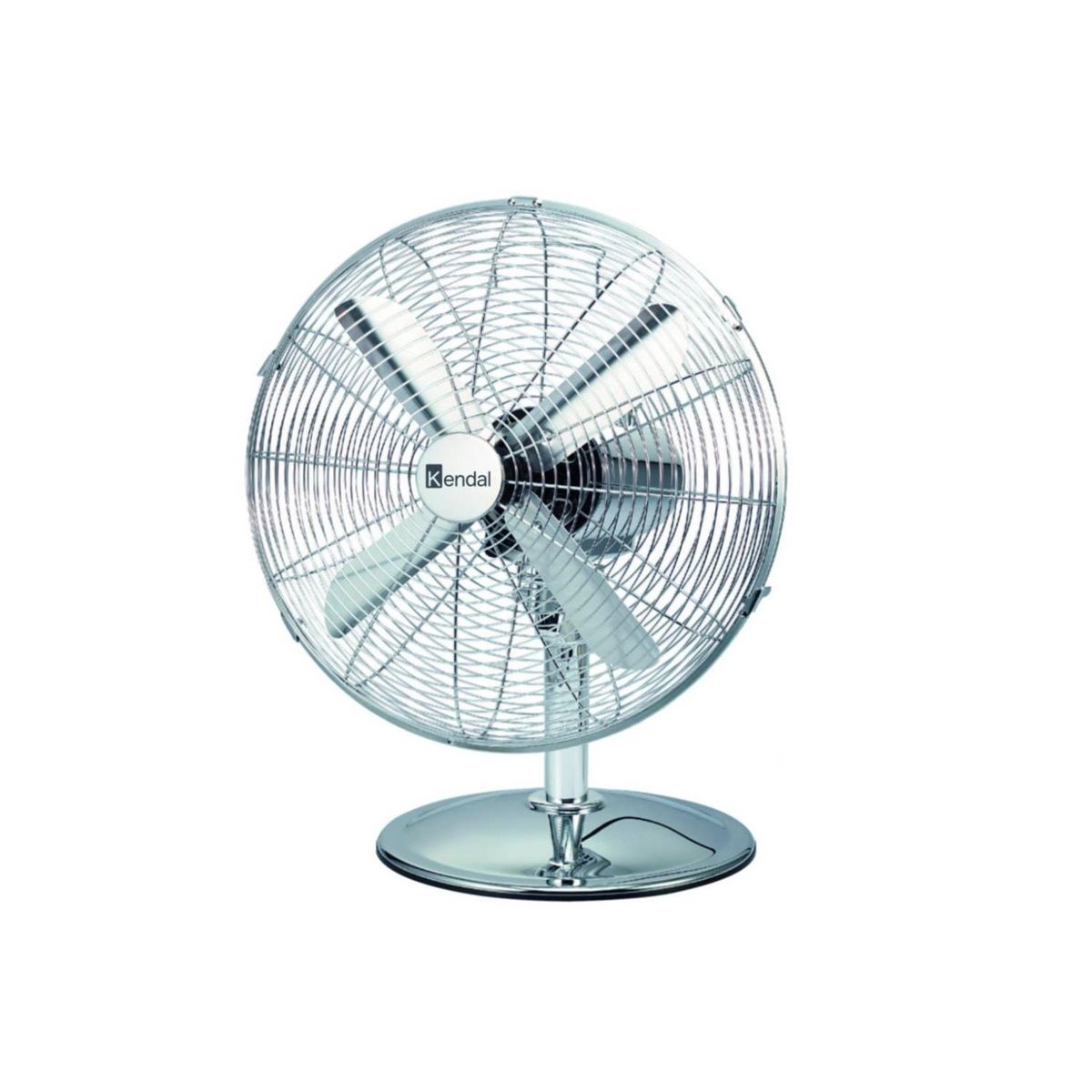 KENDAL - Ventilador De Mesa 12 Pulgadas 45W 3Vel Acero ZF-1214D-II Kendal