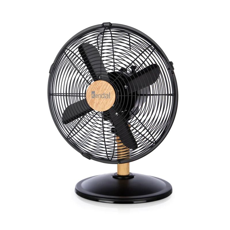 KENDAL - Ventilador De Mesa 12 Pulgadas 45W 3Vel Metal KZF-1214D-II Kendal