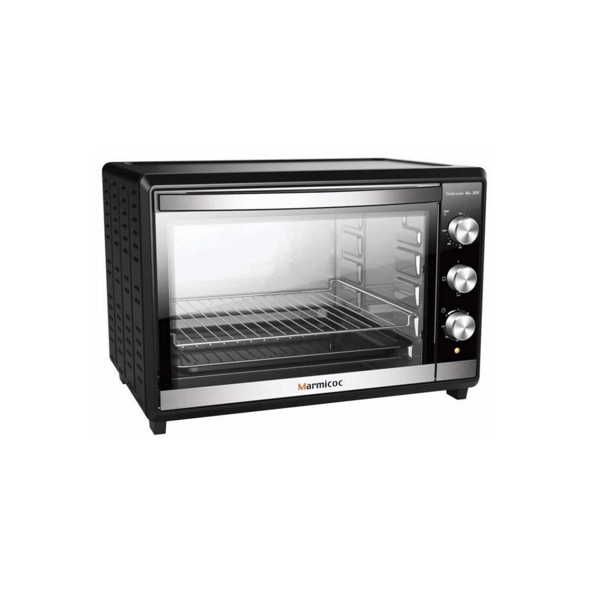 MARMICOC - Horno Electrico 52 Litros 2000W Negro MA-3858 Marmicoc