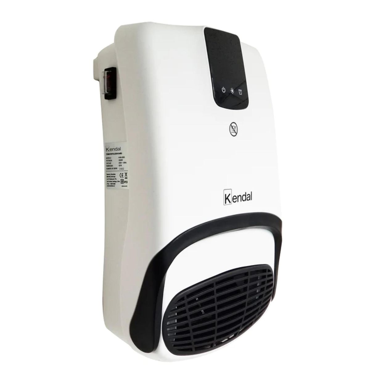 KENDAL - Termoventilador De Baño Seca Toallas Electrico 2000W KHB-2005